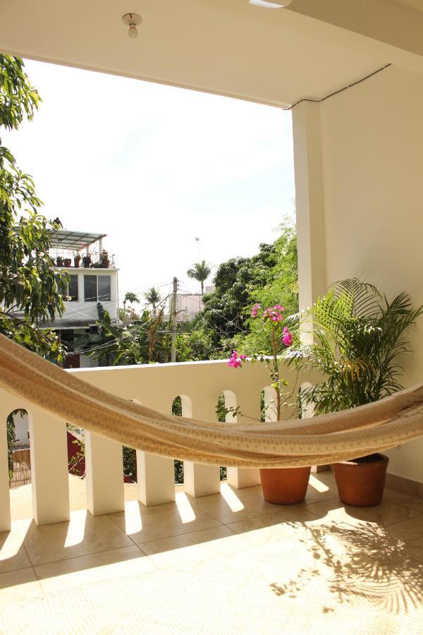 Mi Puerto Beach Hostel Puerto Escondido  Exteriör bild