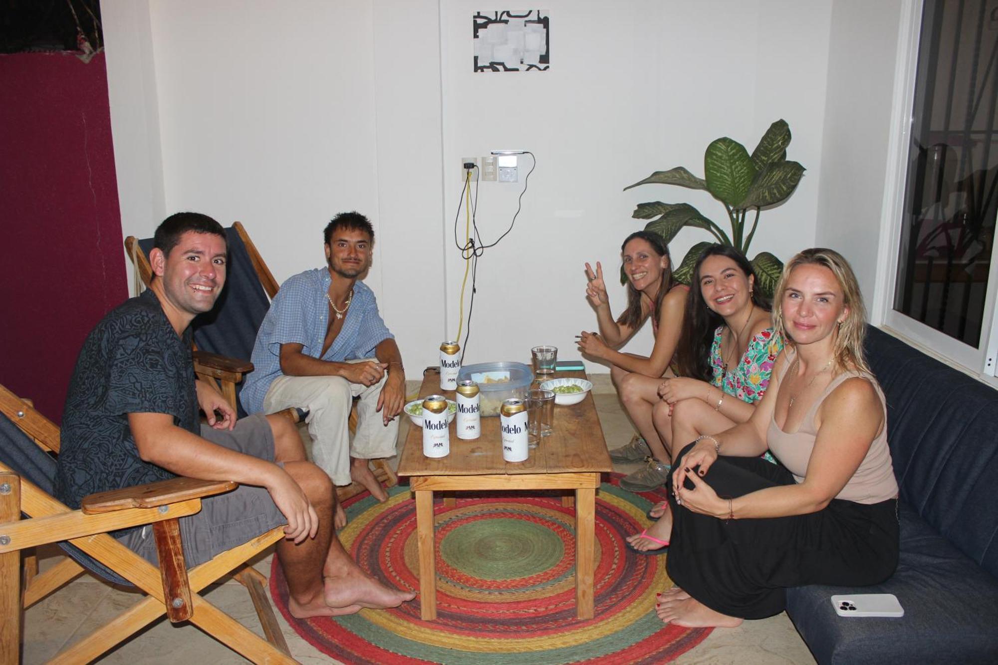 Mi Puerto Beach Hostel Puerto Escondido  Exteriör bild